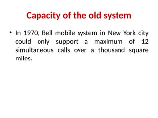 Ancient Cellular Design Fundamentals of cellular system design and evolution. | PPTX