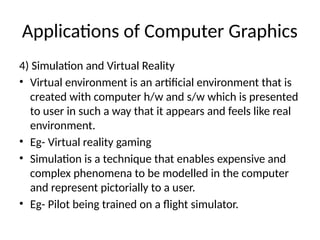 Comprehensive Introduction to Computer Graphics: Types, Applications ...