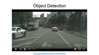 Object Detection
https://www.youtube.com/watch?v=yNc5N1MOOt4
 
