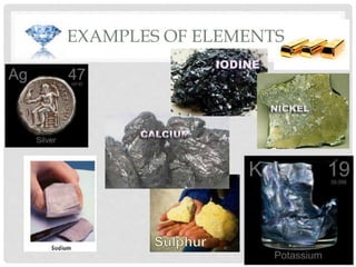 Chemsitry Element Example Introduction to chemistry | PPTX