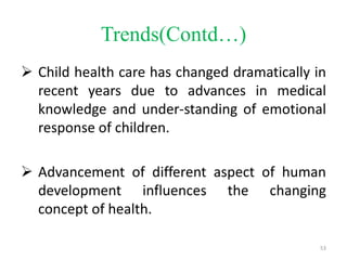 Introduction to Child Health and Child Health Nursing [Autosaved ...