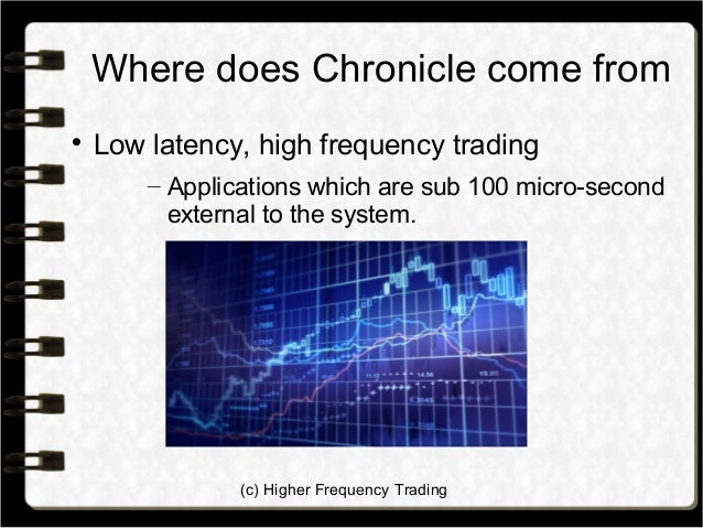 High frequency trading system architecture