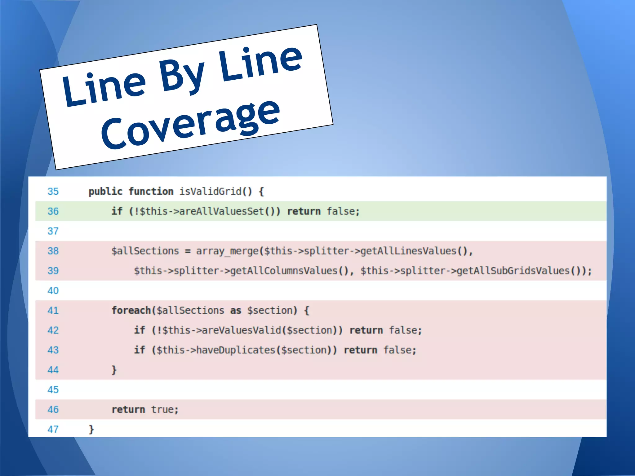 e By Line
Lin
  Cove  rage
 