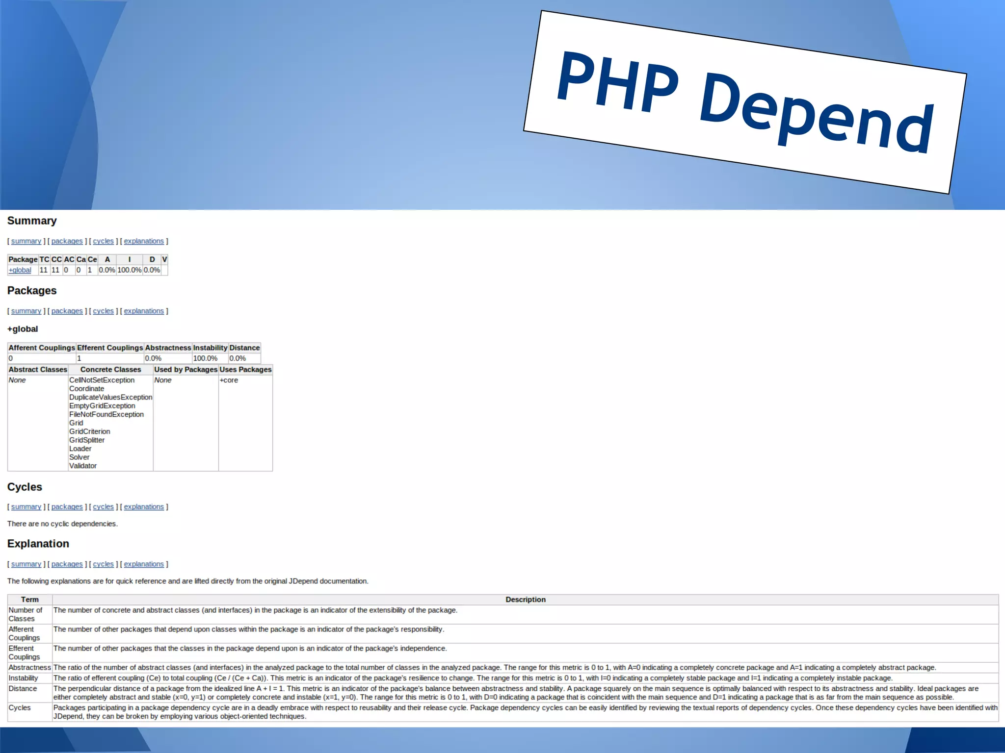 PHP Dep
       end
 