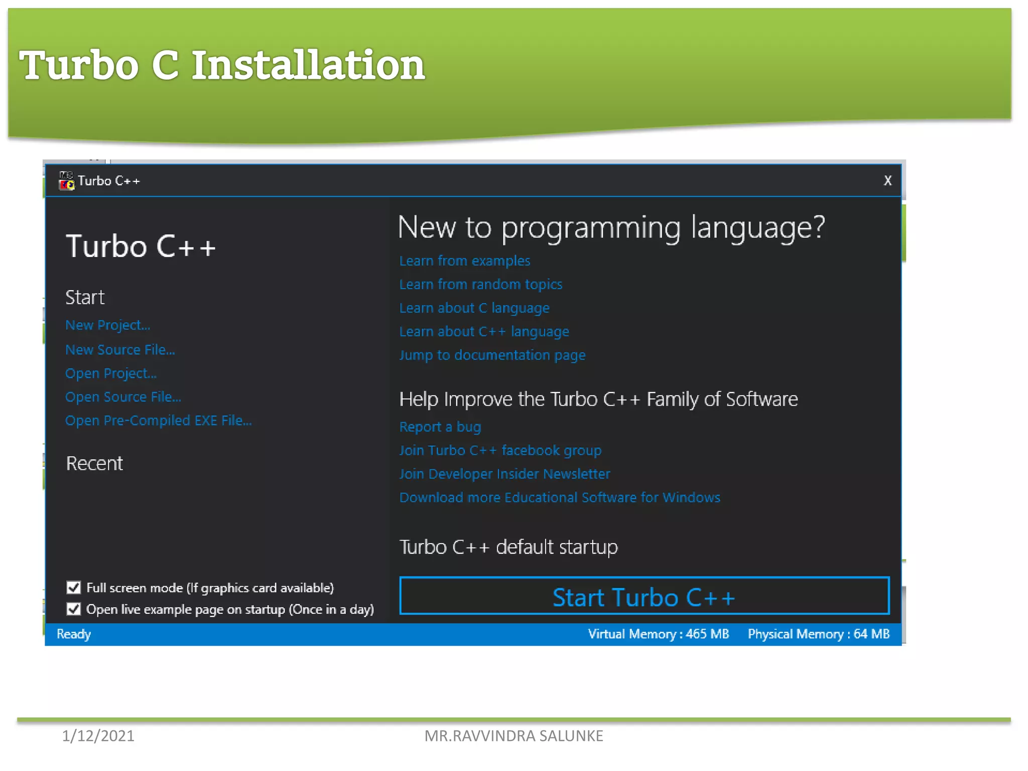 Introduction to c language