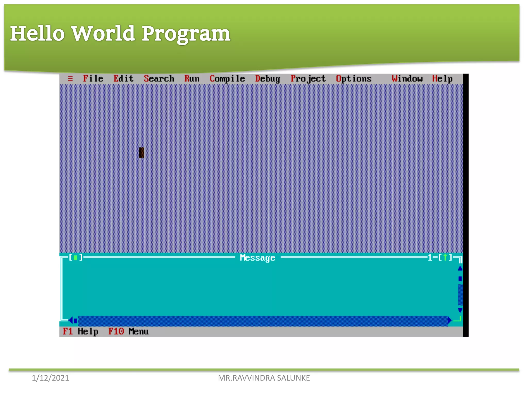 Introduction to c language