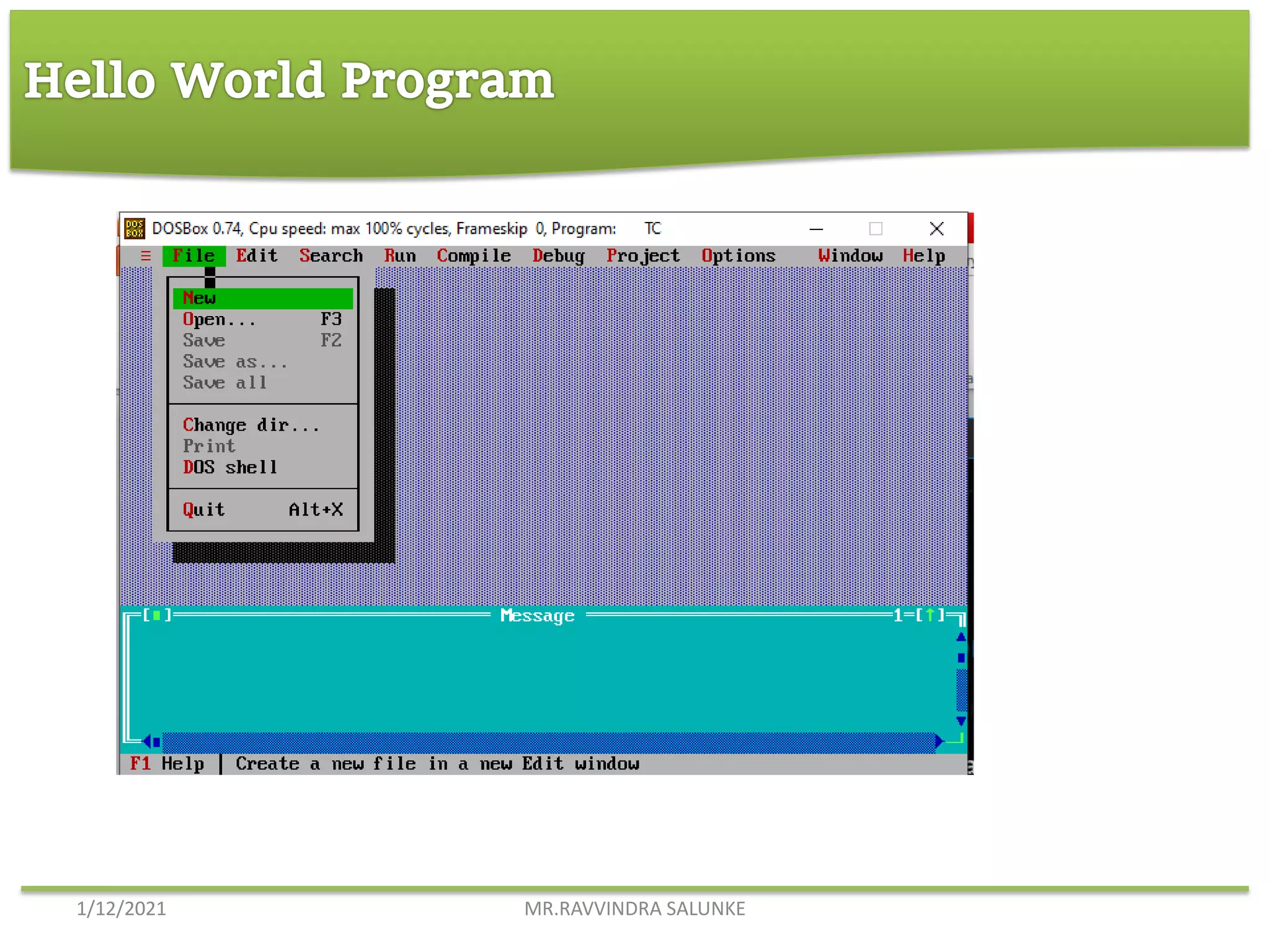 Introduction to c language