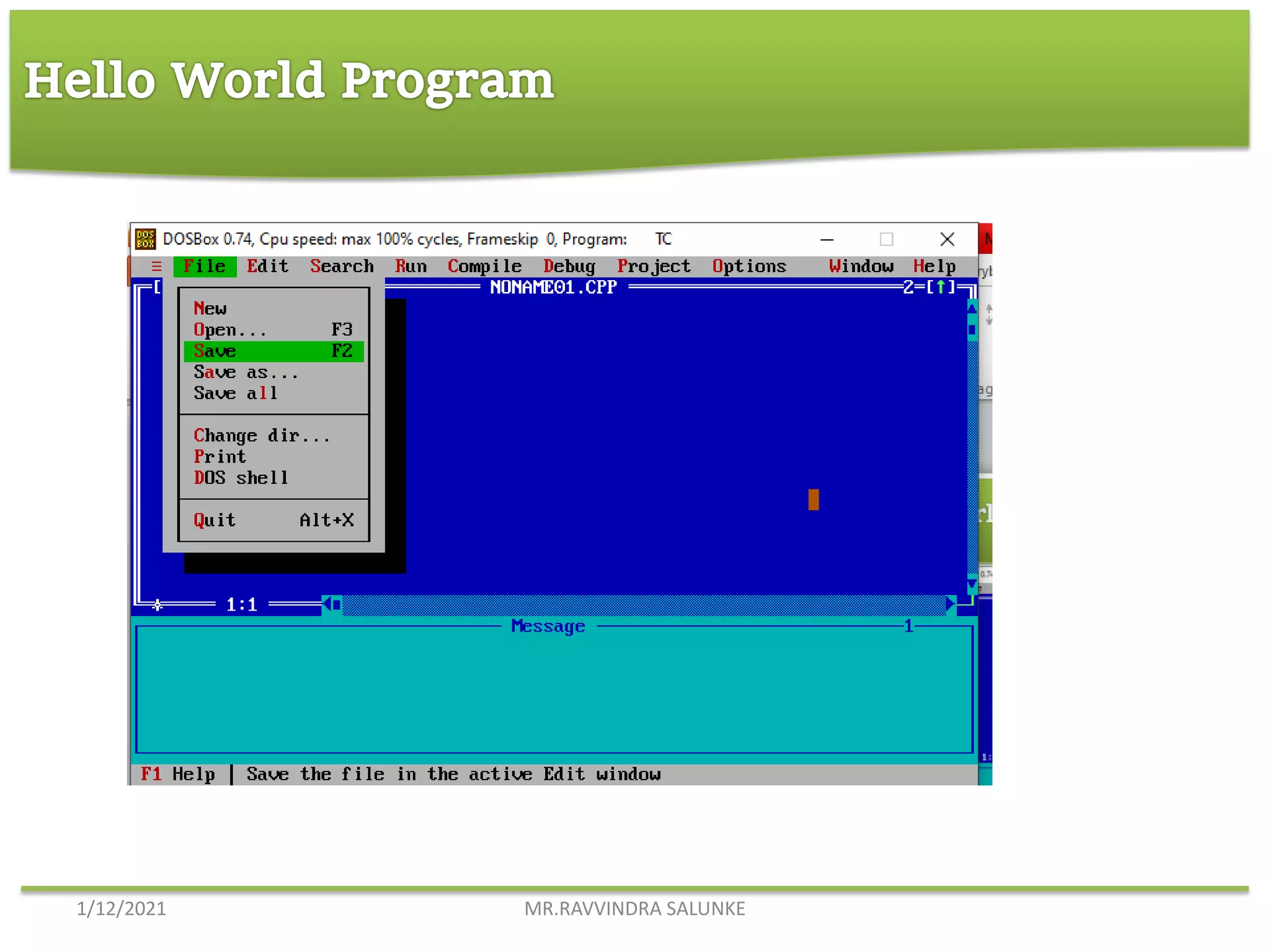 Introduction to c language