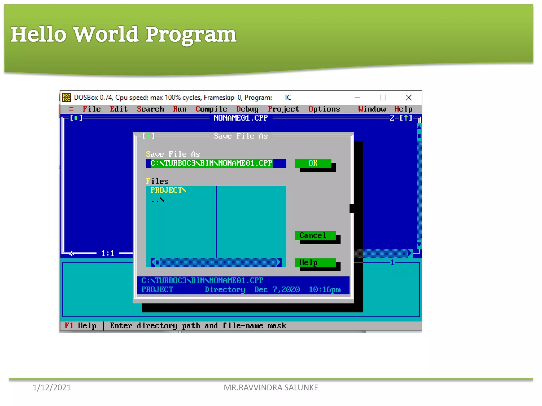Introduction to c language