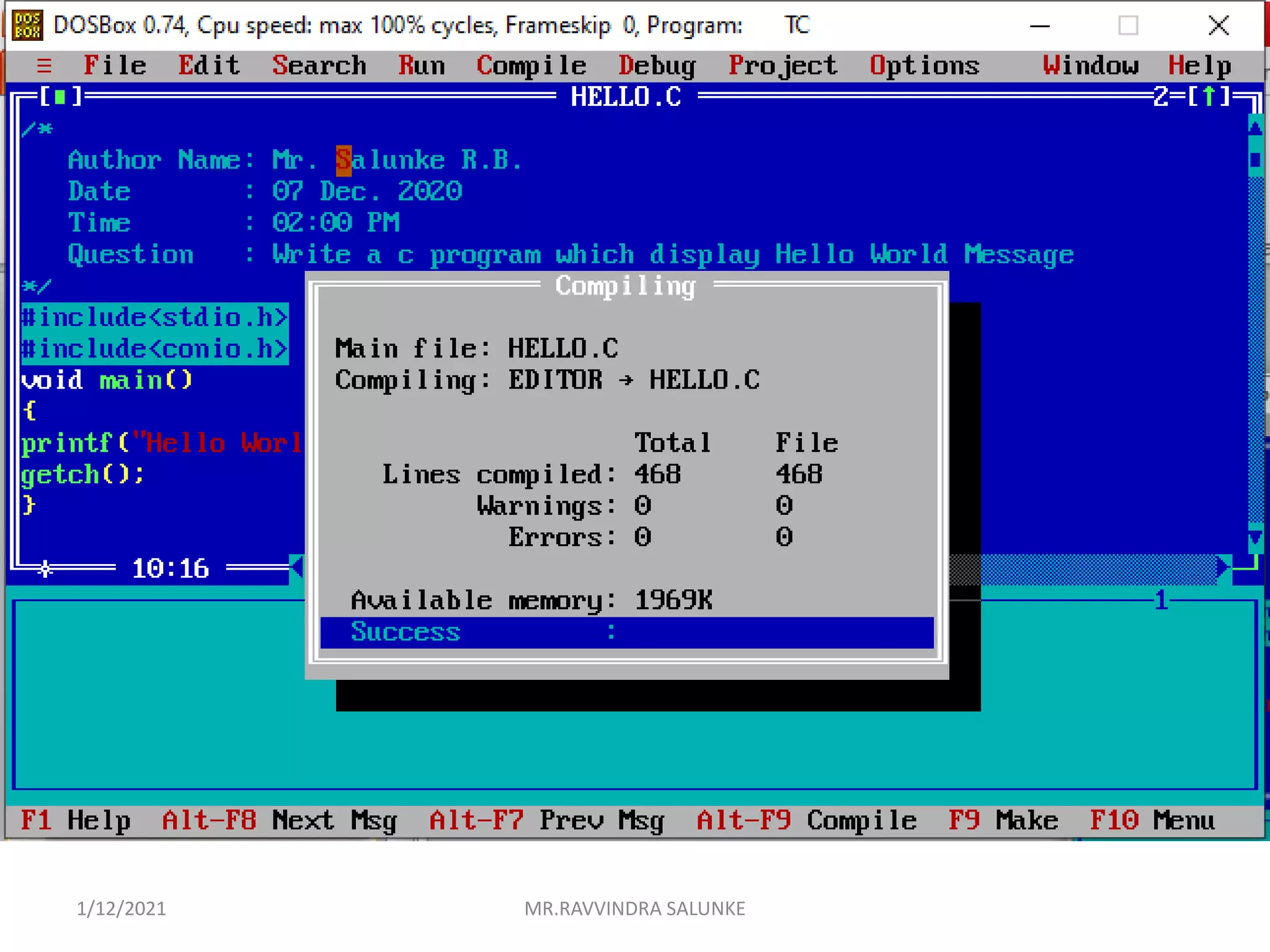 Introduction to c language