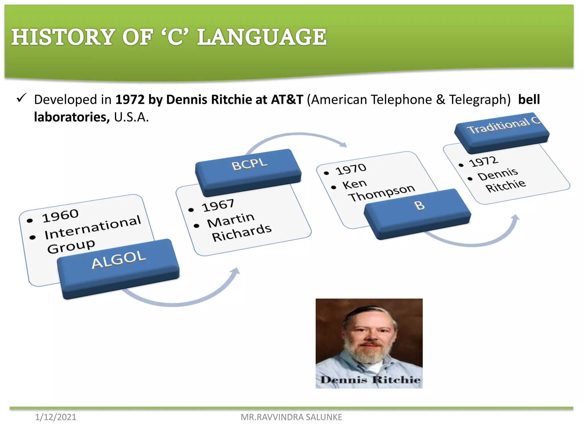 Introduction to c language