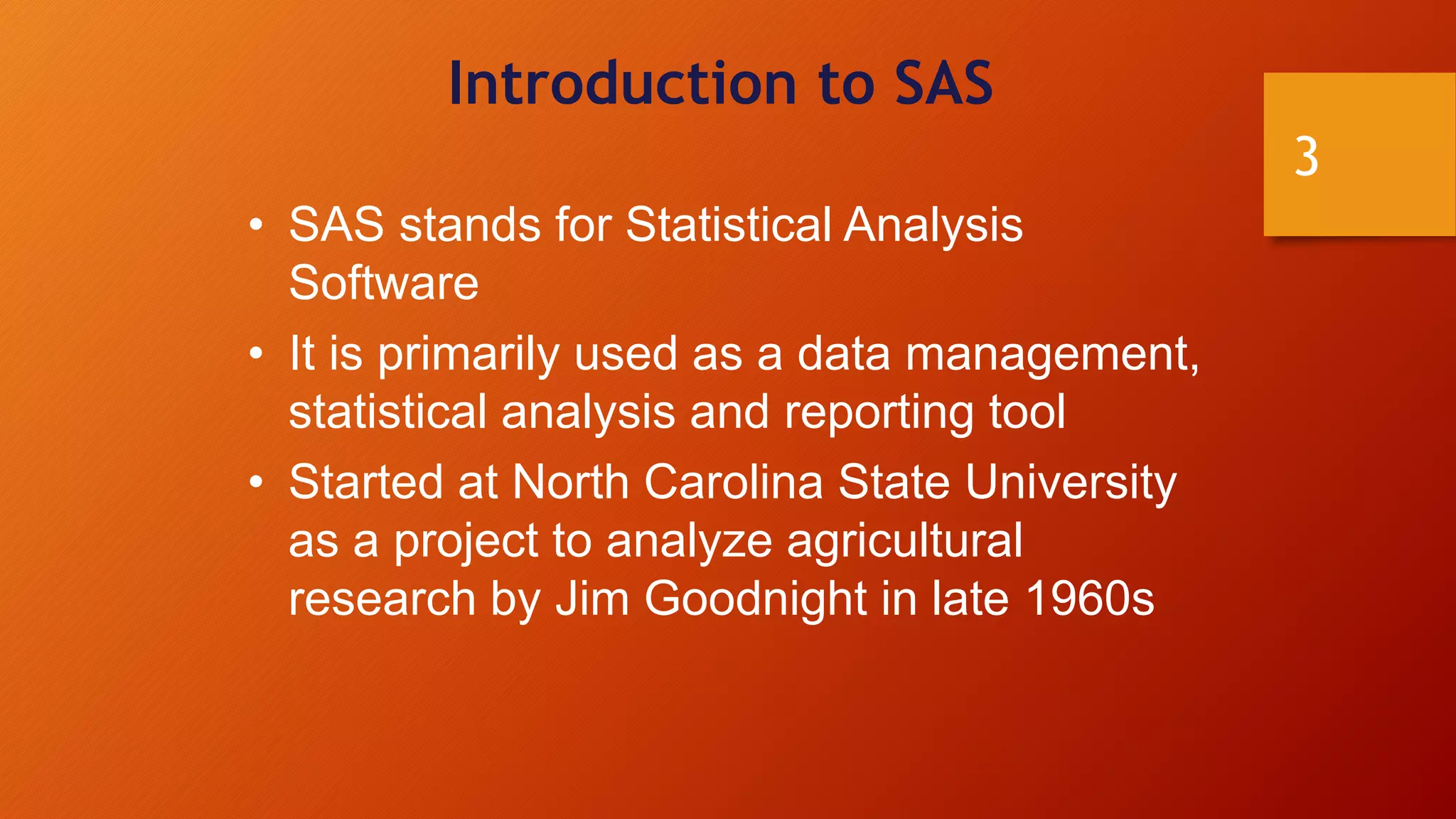 Introduction to clinical sas | PPTX