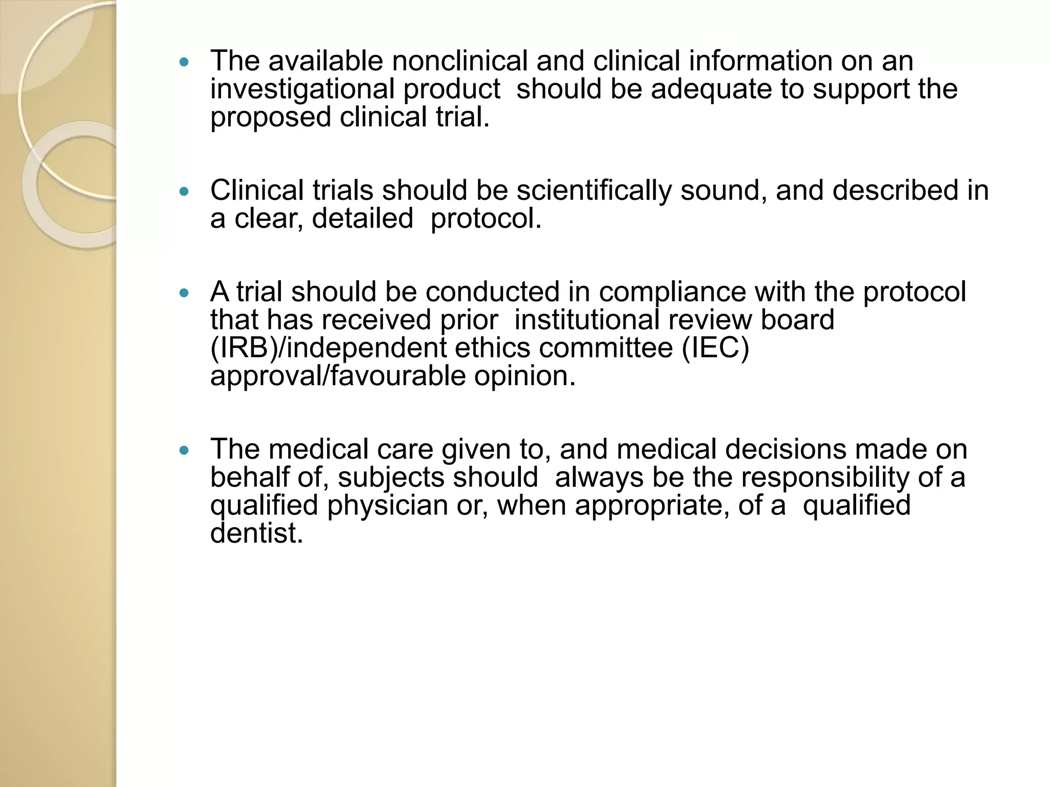 Introduction to clinical trial | PPTX