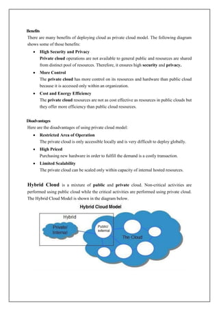 Fundamentals of cloud Computing | PDF