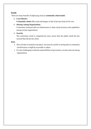 Introduction to cloud and Cloud Computing | PDF