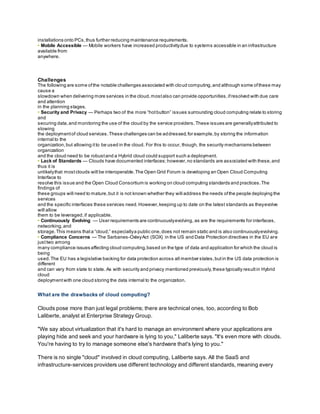 Introduction to cloud computing | DOCX