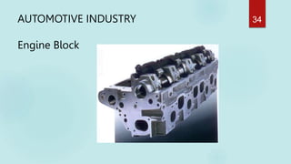 AUTOMOTIVE INDUSTRY
Engine Block
34
 