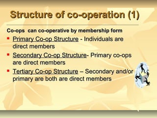 Introduction to co-operatives | PPT