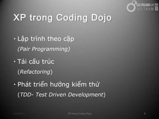 giới thiệu về coding dojo | PPTX