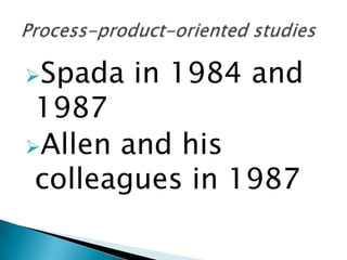 Spada   in 1984 and
 1987
Allen and his
 colleagues in 1987
 