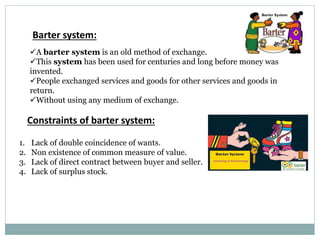 Direct Barter Introduction to commerce | PPTX