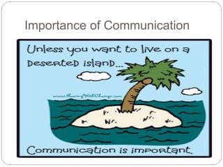 Importance of Communication
 
