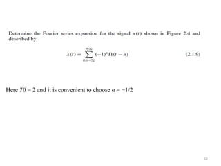 12
Here T0 = 2 and it is convenient to choose α = −1/2
 