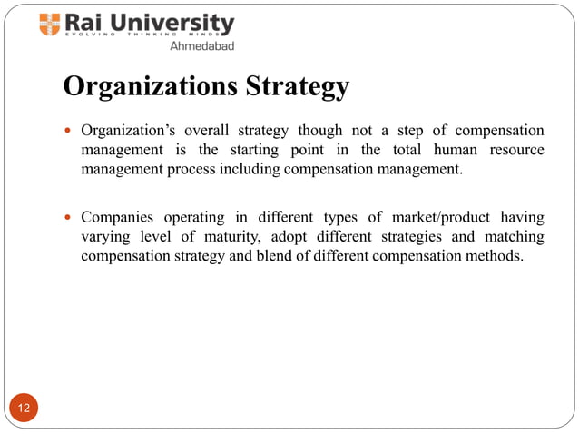 Introduction To Compensation Meaning And Objectives PPT