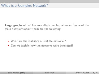 Introduction to Complex Networks | PDF
