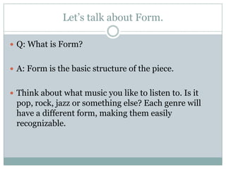 Introduction to composing | PPTX