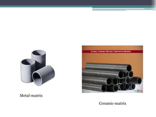 Metal-matrix
Ceramic-matrix
 