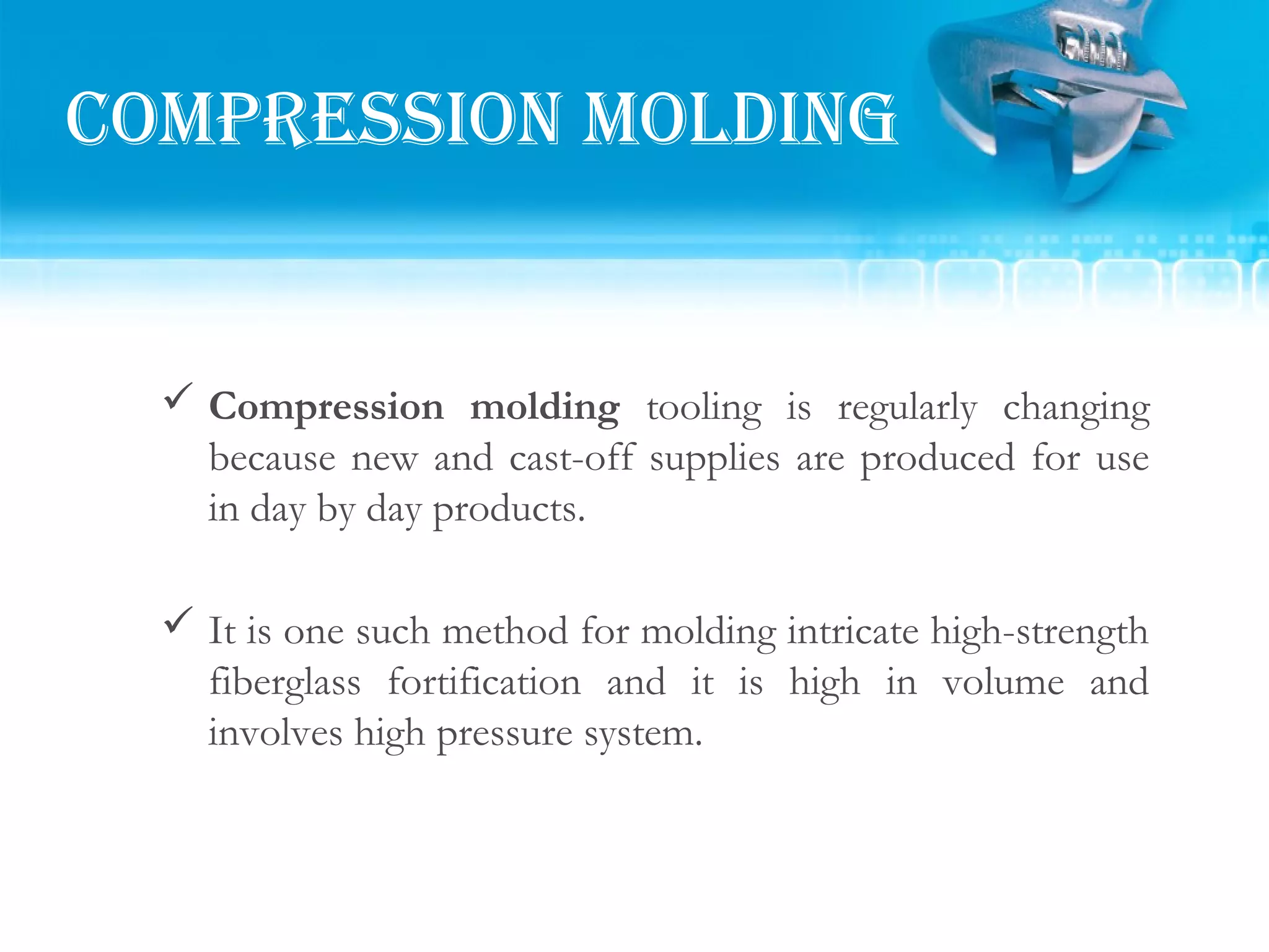 Introduction to compression molding process | PPT