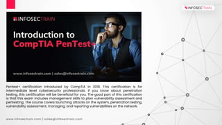 Introduction to comp tia pentest+ | PPTX
