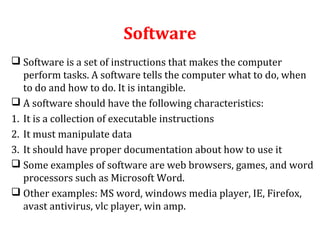 Introduction to computer | PPT