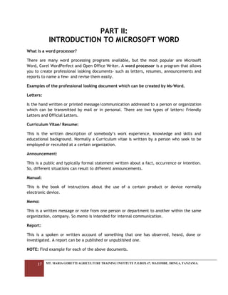 Introduction to computer | PDF
