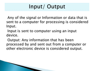 Introduction to computer | PPTX