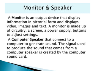 Introduction to computer | PPTX