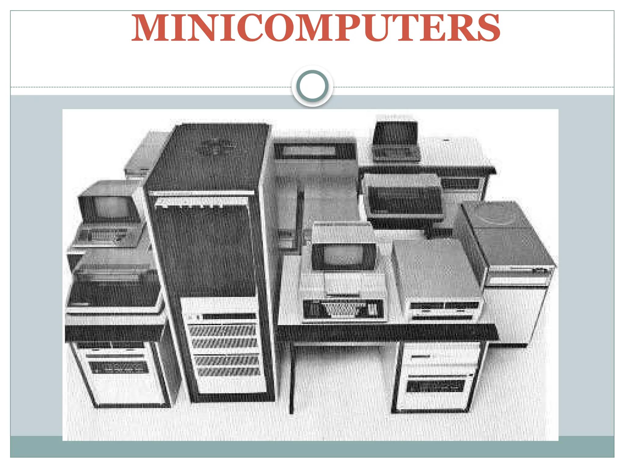 MINICOMPUTERS
 
