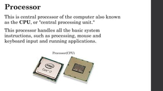 INTRODUCTION to COMPUTER Application (1) | PPTX