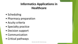 Introduction to Computer Applications in Patient Care and Nursing ...