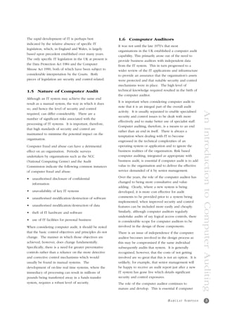 Computer Auditor Computer Audit an Introductory | PDF