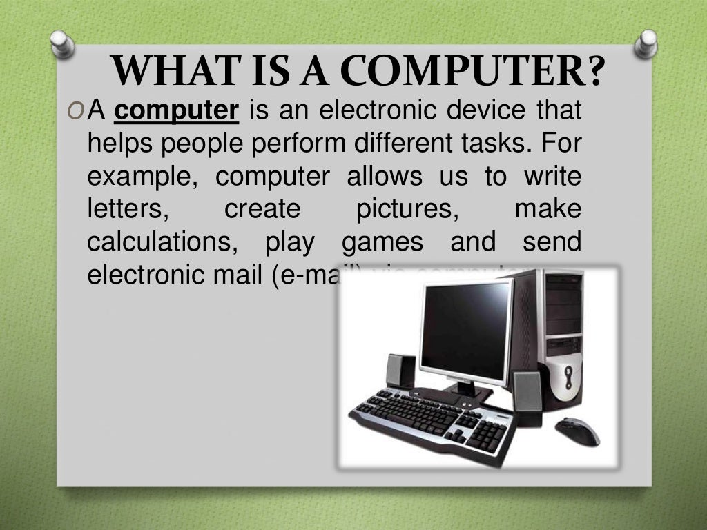 Introduction to computer hardware