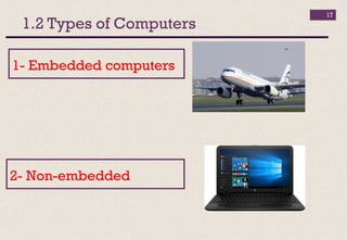 Embedded Versus Non Embedded Introduction to computer_lec_01 | PDF