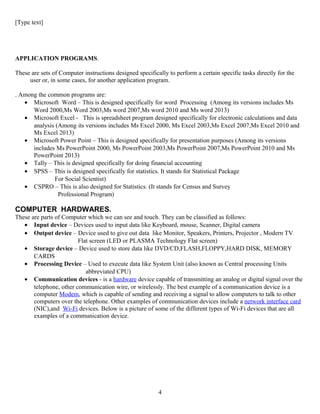 Introduction to computer modified 2015 | PDF