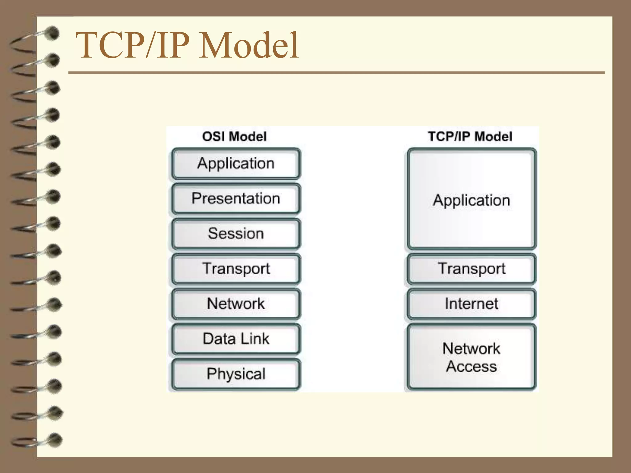 TCP/IP Model
 