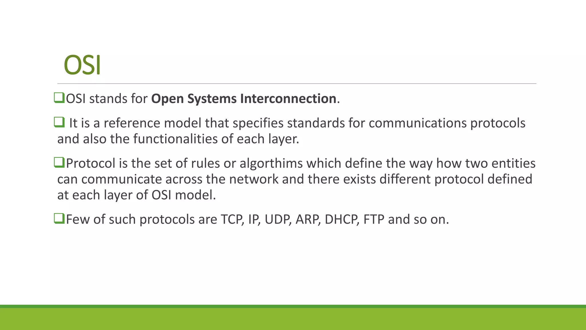 Introduction to computer networks | PPT