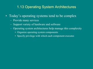 Operating System Become Complex Introduction to Computer & Operating Systems.ppt