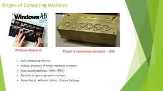 Introduction to computers | PPTX