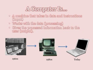Introduction to Computers | PPTX