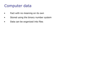 Introduction to computers | PPT